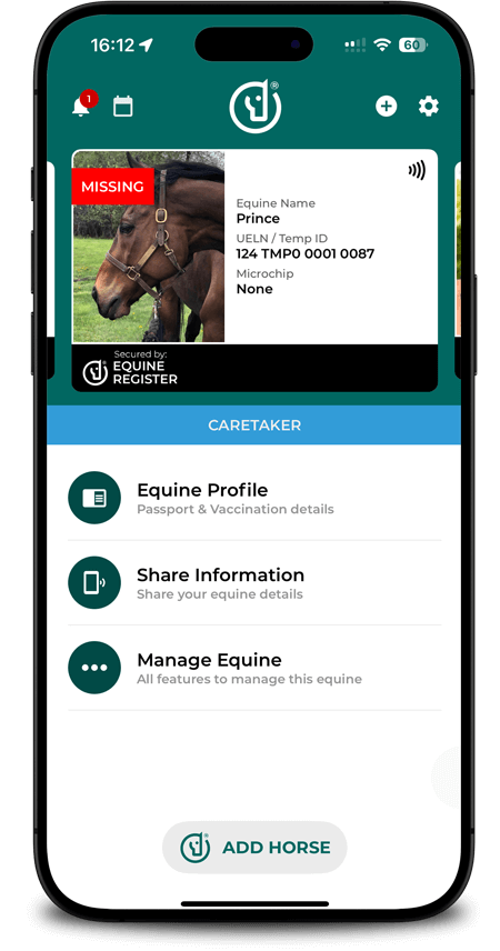 Voir les personnes connectées à votre cheval