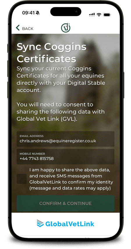 Synchroniser les certificats Coggins EIA